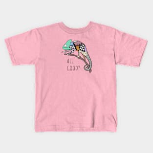 Chameleon the Artist - All Good? Kids T-Shirt